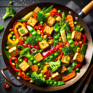 An image of Tofu and Vegetable Stir-Fry