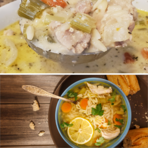 Lemon Chicken Orzo Soup