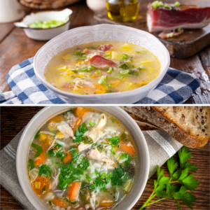 Hearty Chicken Barley Soup