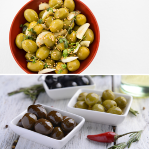 Garlic and Herb Marinated Olives