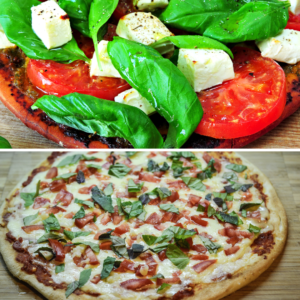 Caprese Pizzas