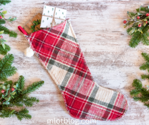 Plaid Christmas Stockings