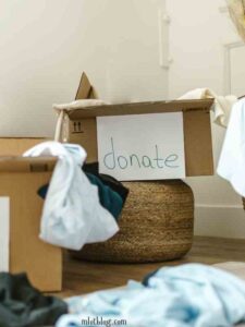 Let go of items