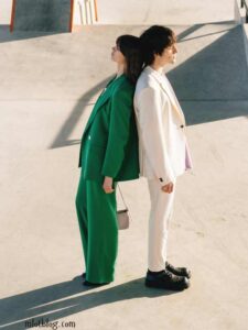 Matching- Green -Suits- for -couple