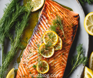 honey-glazed salmon 