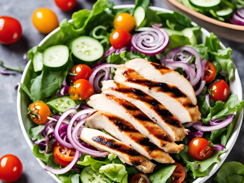 grilled chicken salad