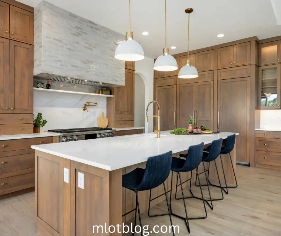 Sleek, space-saving multi-purpose furniture in a smart modern home